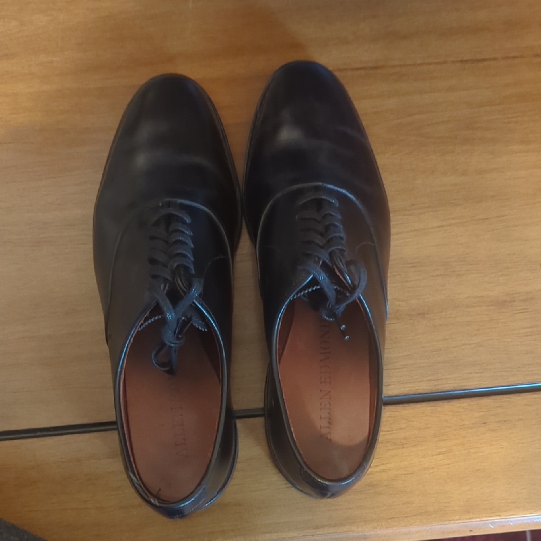Classic Black Leather Men’s Lace-Up Dress Shoes